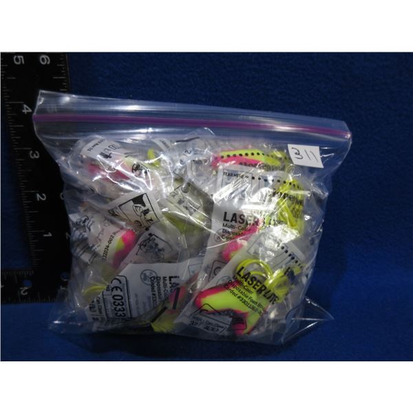 Honeywell Laser Lite Foam Ear Plugs - Bag of Approx. 25