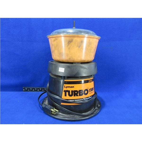 Lyman Turbo 1200 Tumbler - Tested Appears Working