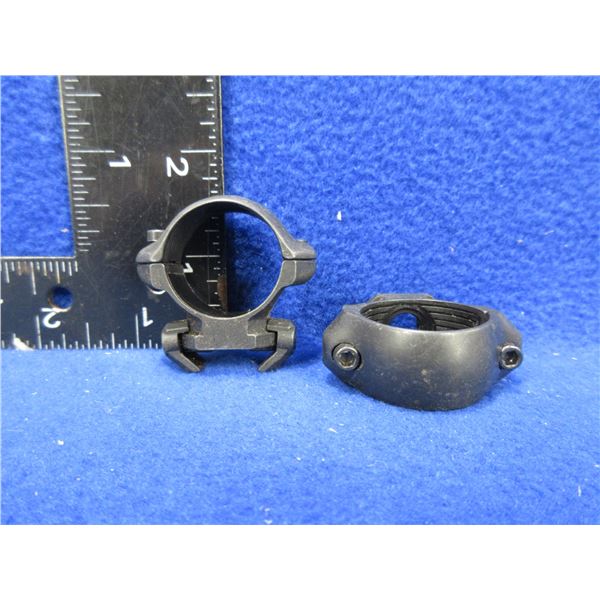 1" Millett Scope Rings for Weaver Base