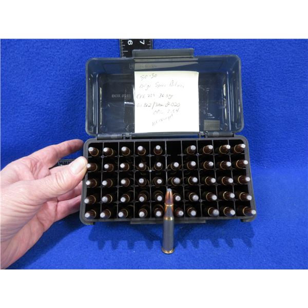 30-30 Win. Reloads - Tub of 50 - Sold as Components