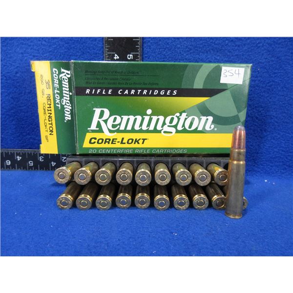 35 Rem. 200gr Core-Lokt SP Rem. Cartridges - Box of 20