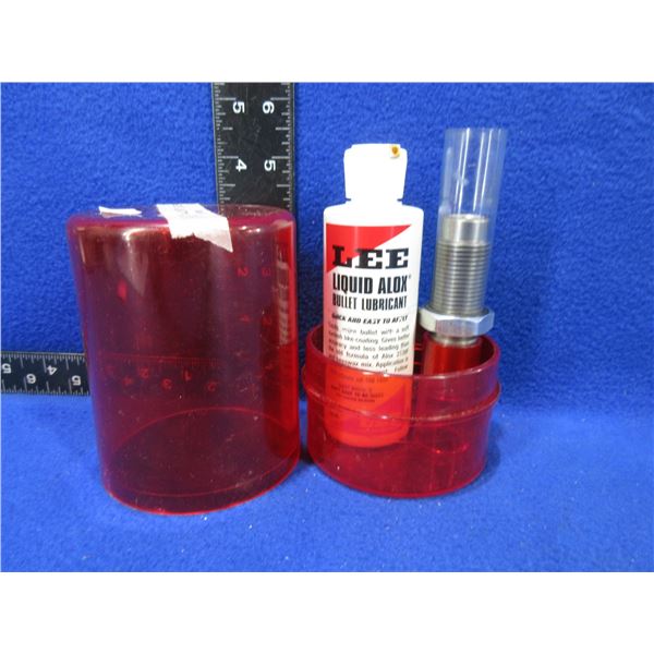 Lee .457 Bullet Sizer with Lee Liquid Alox Bullet Lubricant