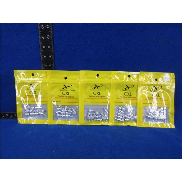 NEW - Carbon Express CXL Pin Nock Adapter - 5 bags of 12