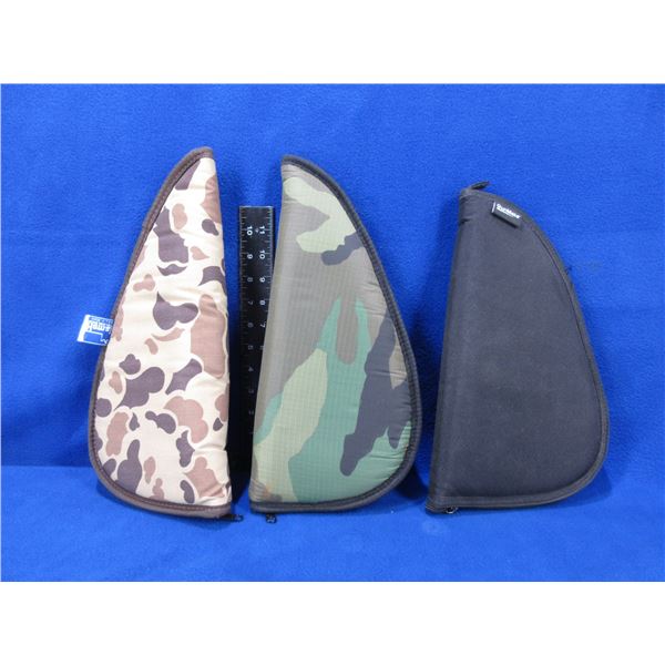 3 Soft Handgun Cases