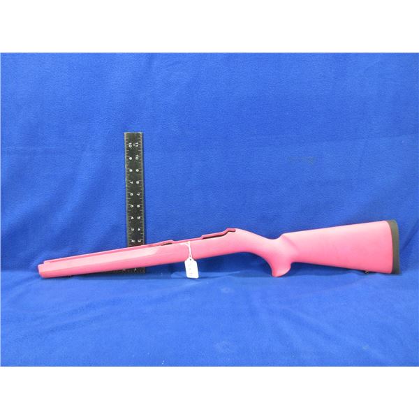 Stock Only - Hogue Ruger 10/22 Pink Synthetic