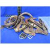 Image 1 : Lot of Leather Parts & Buckles