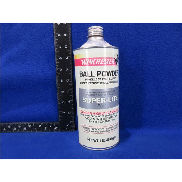 Winchester Ball Powder Super-Lite WSL1 - Sealed 1lb Tin