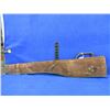 Image 3 : Leather Rifle Scabbard - 36" - Damaged - Top cover missing