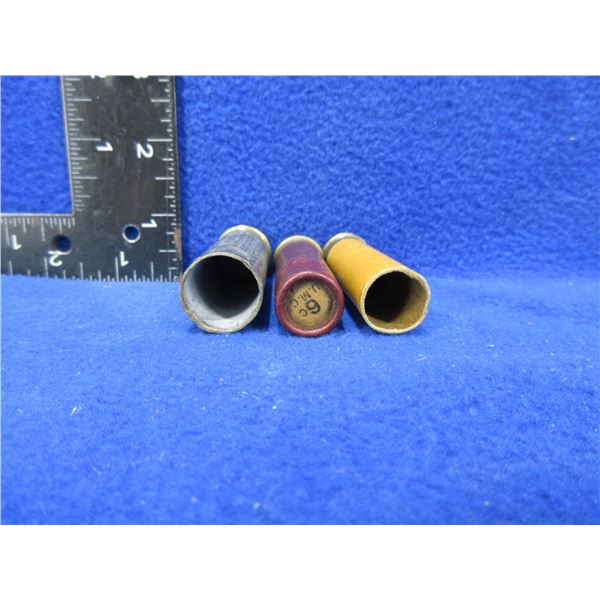 Collector Ammo - 2 - 24 Gauge Shotshells, 1 - 14 Gauge