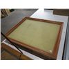 Image 2 : 2 Wood Display Cases - 26" x 21 3/4" x 3"