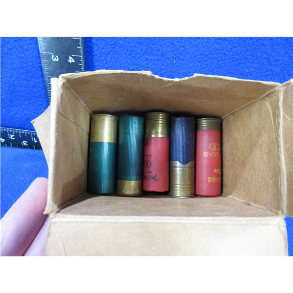 12 Ga 2 3/4" - 10 Various Shotshells
