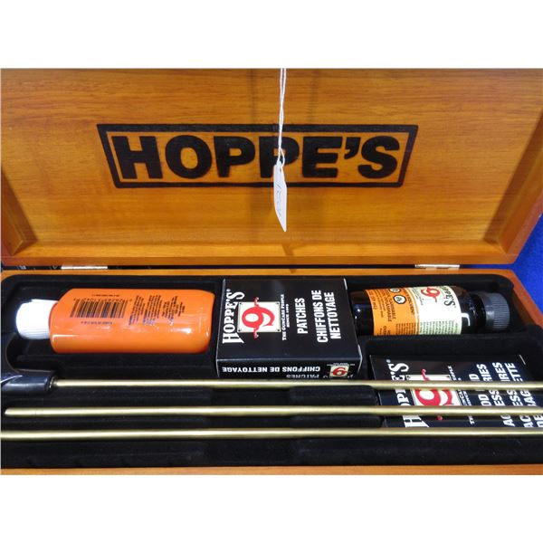 Hoppe's 9 Wood Box Gun Cleaning Kit