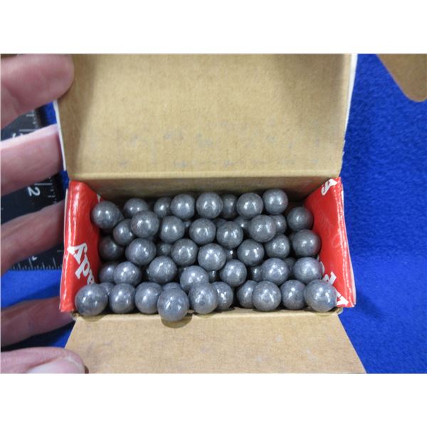 .454" Hornady Lead Round Balls - Box of Approx. 100