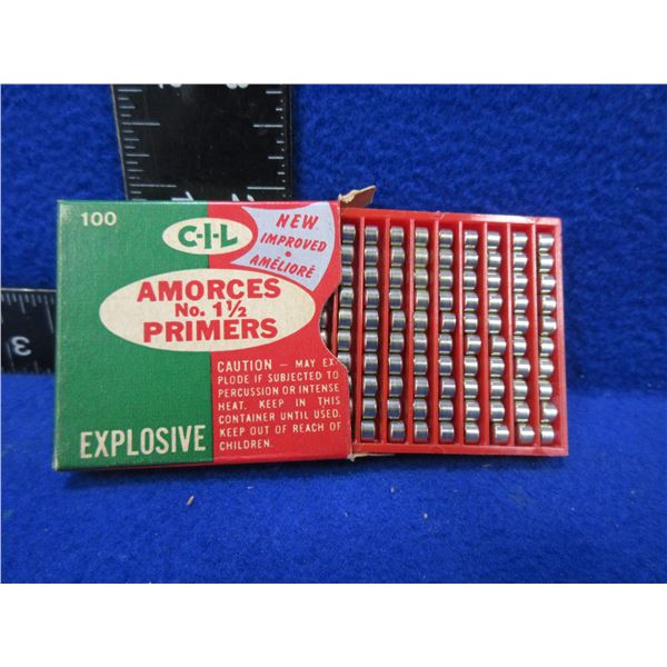 Cil Collectibles - No. 1 1/2 CIL Primers - Box of 100