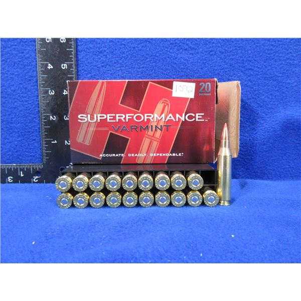 243 Win 58gr V-Max Hornady Varmint Cartridges - Box of 20