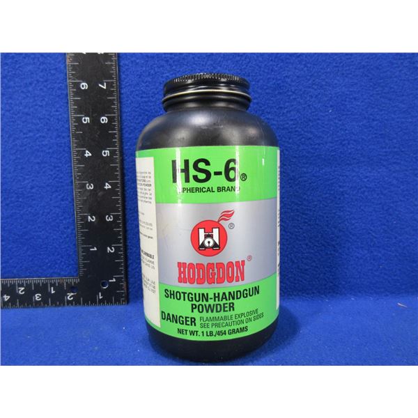 Hodgdon HS-6 Shotgun-Handgun Powder