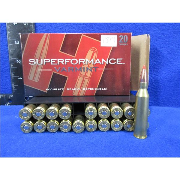 243 Win. Cartridges - Possible Reloads - Box of 20
