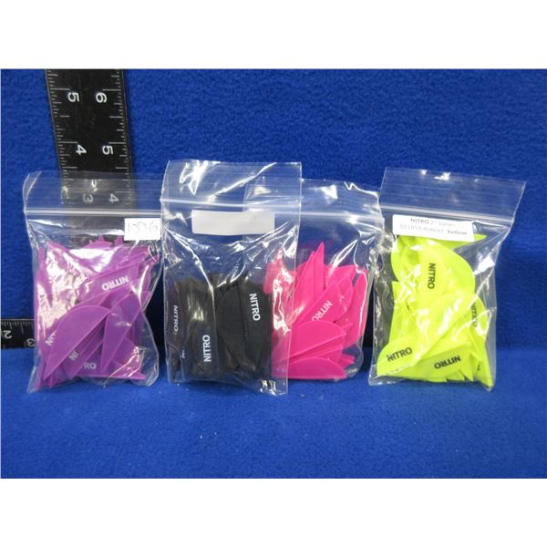 NEW - Pine Ridge Nitro 2" Vanes - 4 Packages