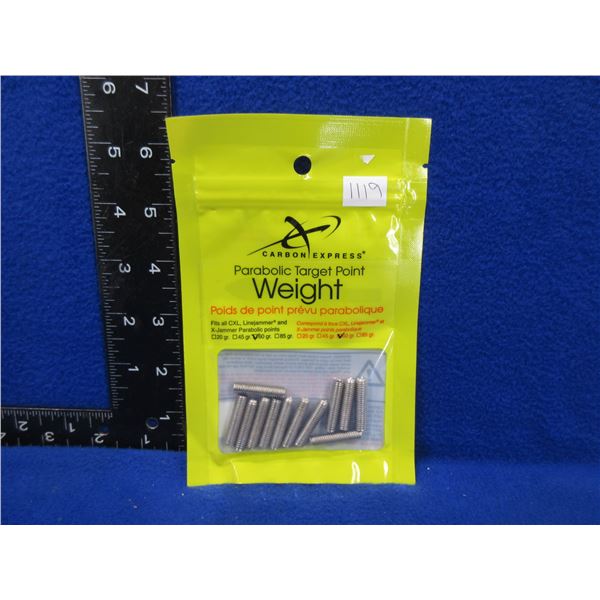 NEW - Carbon Express CXL Parabolic Target Point Weight
