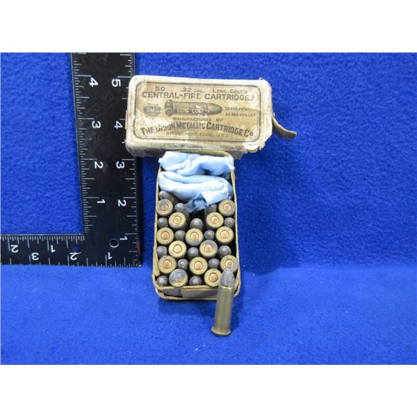 Collector Ammo - 32 Cal. 83gr Long Colt UMC Cartridges