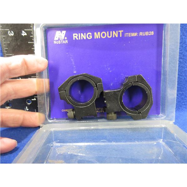 NEW - NcStar Scope Rings 30MM / 1" Insert, High