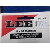 Image 2 : NEW - Lee 8X57 Mauser Case Length Guage & Shell Holder