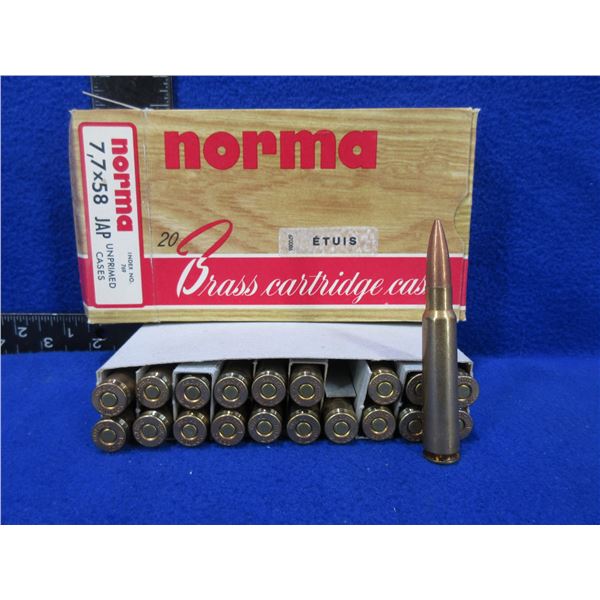 Collector Ammo - 7.7X58 JAP Possible Reloads - Box of 20