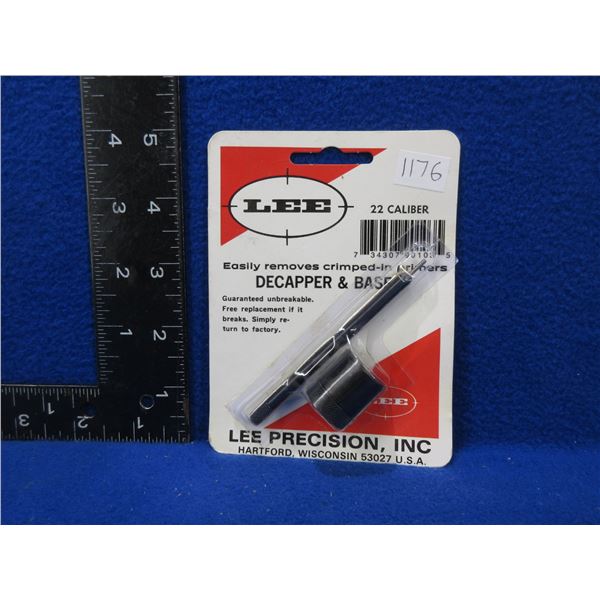 NEW - Lee 22 Cal. Decapper & Base