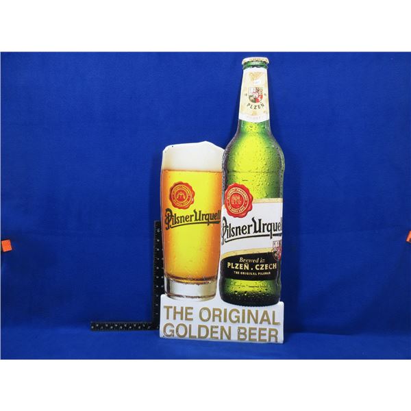 Pilsner Urquel Tin Sign - 30" x 12 3/4"