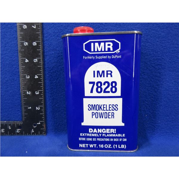 IMR 7828 Smokeless Powder - 554 grams including tin