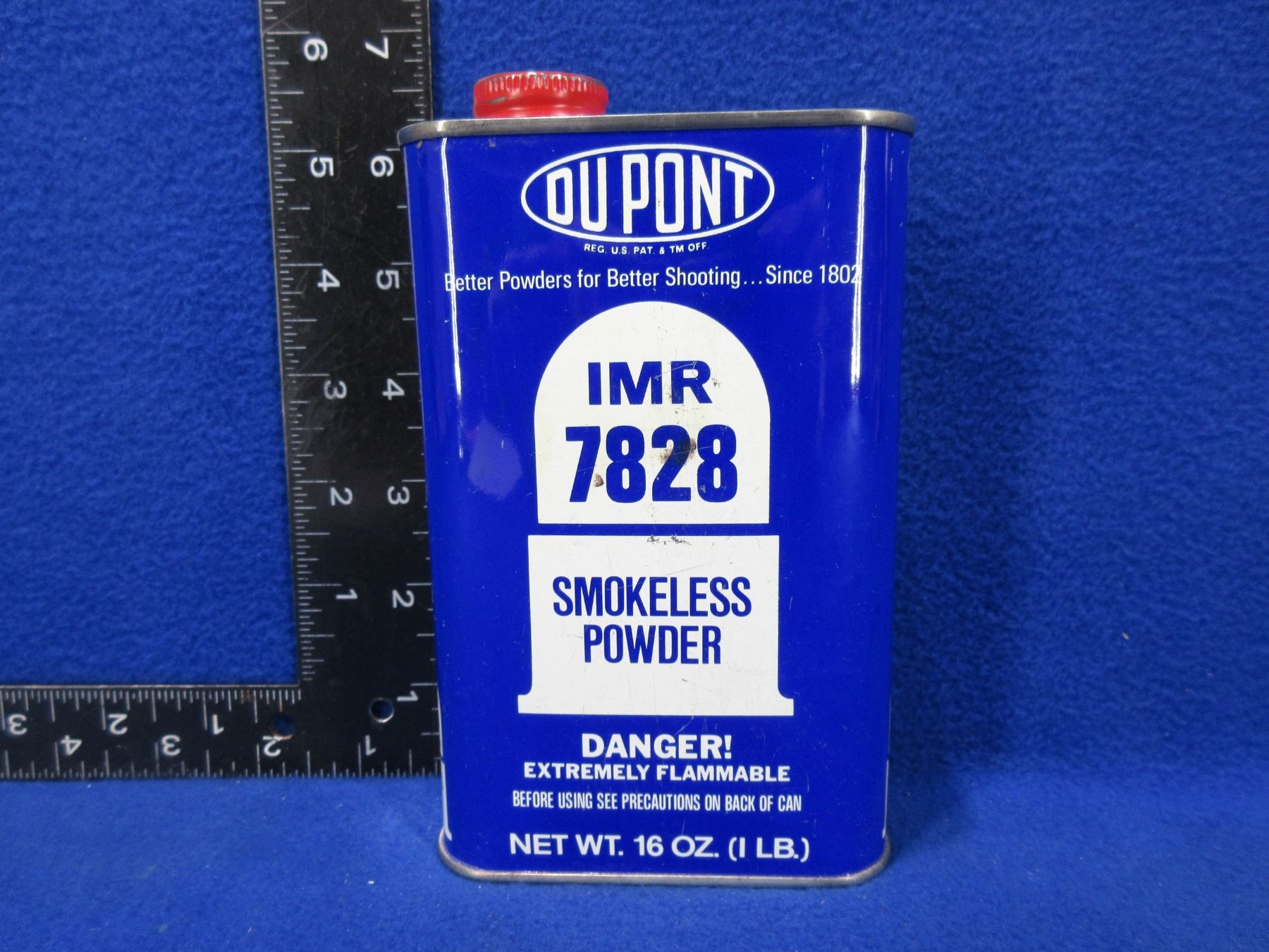 7828 Slimester IMR 7828 Smokeless Powder - 356 grams including tin