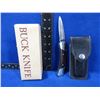 Image 1 : Buck Folding Knife # 500 with Sheath & Original Box