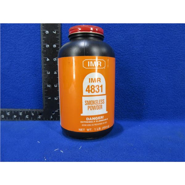 IMR 4831 Smokeless Powder - 168 grams including tin