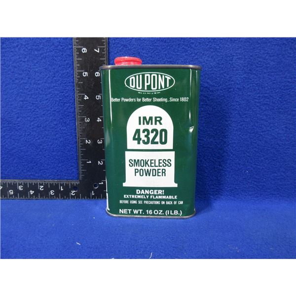 IMR 4320 Smokeless Powder - 248 grams including tin