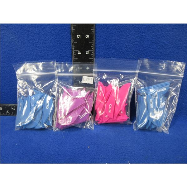 NEW - Pine Ridge Nitro 2" Vanes - 4 Packages