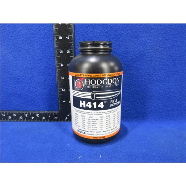 Hodgdon H414 Rifle Powder - 308 grams including tub