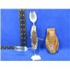 Image 1 : Vintage Camping Knife with Spoon and Fork