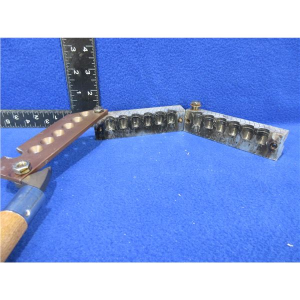 Lee 452-230 6 Cavity Bullet Mold with Handle