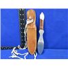 Image 1 : Buffalo Brand Throwing Knife with Leather Sheath