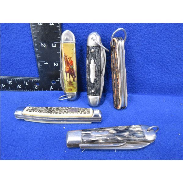 5 Folding Pocket Knives