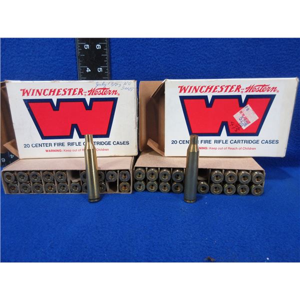 Brass Only - NEW - 25-06 Unprimed - Box of 20, Box of 19