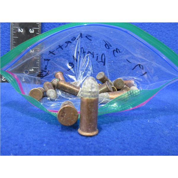 Collector Ammo - 38 Short & Long Rimfire - Bag of 19