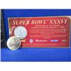 Image 1 : Super Bowl XXXVI Commemorative Medallion - 1 of 15