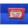 Image 2 : 22 Cal. 223 Hornet 45gr Hornady Bullets - Box of Approx. 50