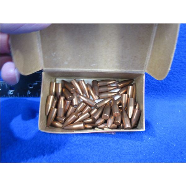 25 Cal. .257" 75gr HP Hornady Bullets - Box of Approx. 65