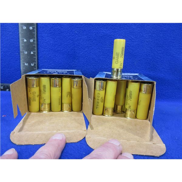 20 Ga 2 3/4" 6 Shot Federal Game Load Shotshells