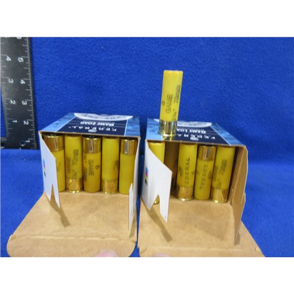 20 Ga 2 3/4" 6 Shot Federal Game Load Shotshells