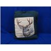 Image 1 : Pillow Blanket with Deer Picture