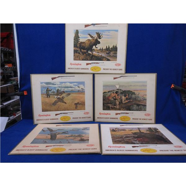 5 Remington Lithographs - 150th Anniversary