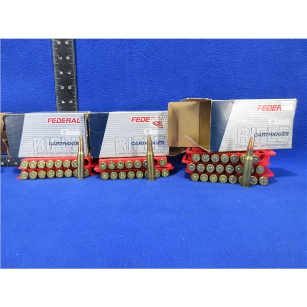 308 Win. Reloads - 55 Cartridges + 1 Brass